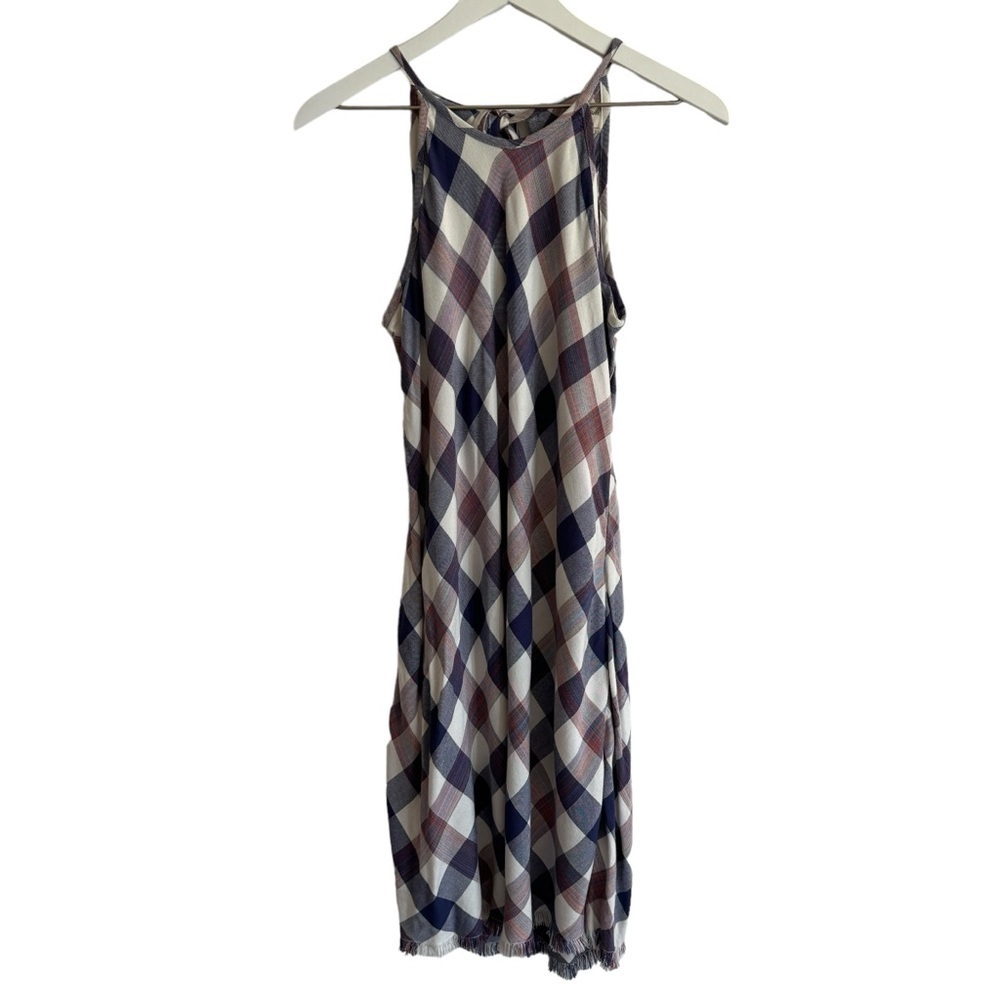 Chelsea & Violet Gingham Midi Dress, Size S
